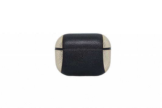 Gold & Black Snake Skin Airpods Pro Case (w/black ring)