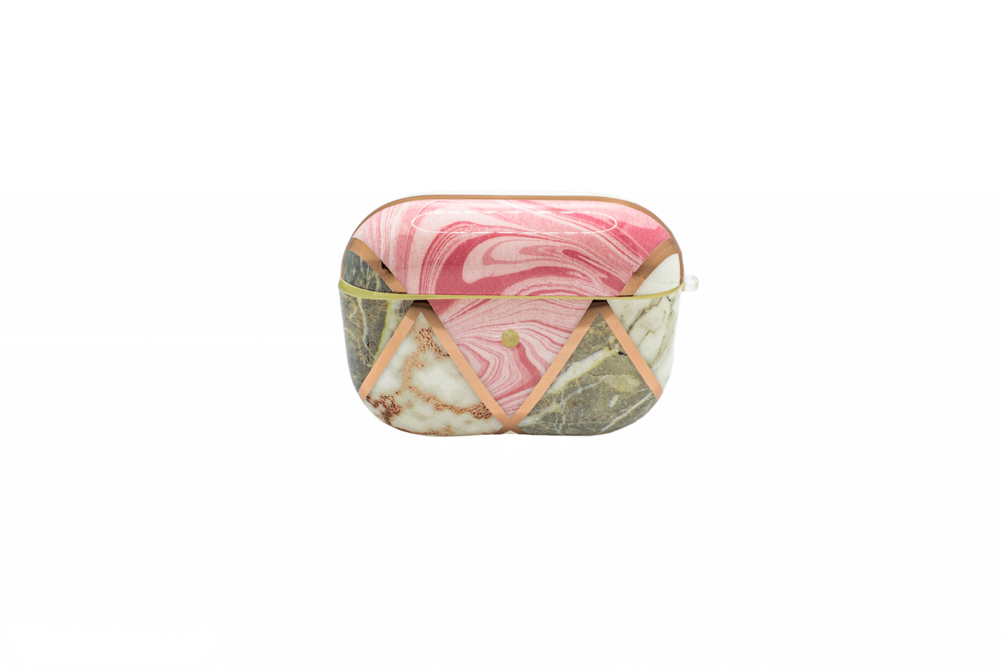 Pink & Gray Marble Airpods Pro Case