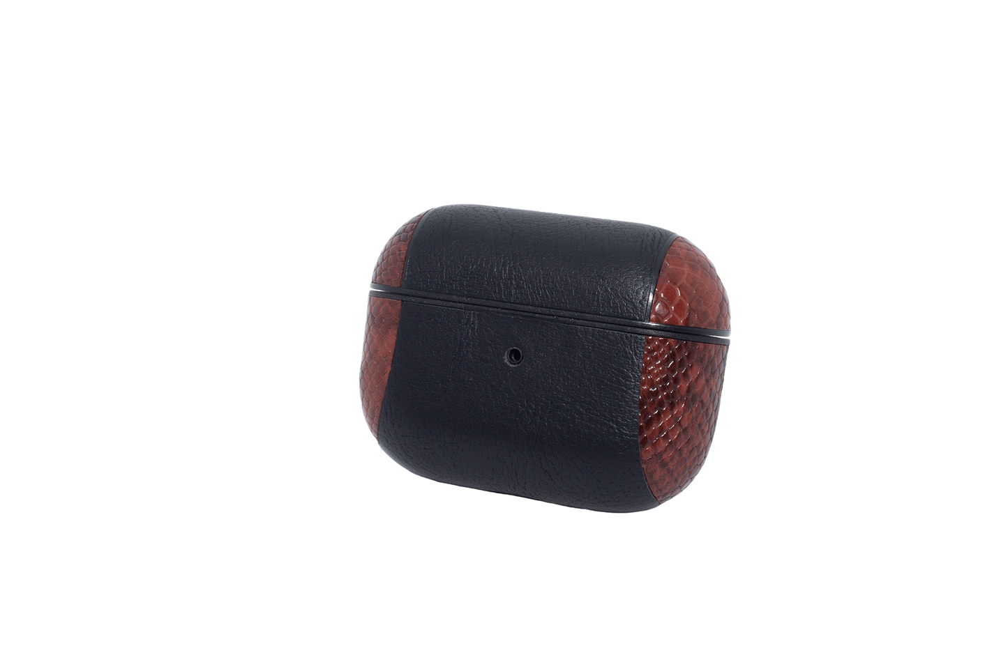 Red & Black Snake Skin Airpods Pro Case (w/black ring)