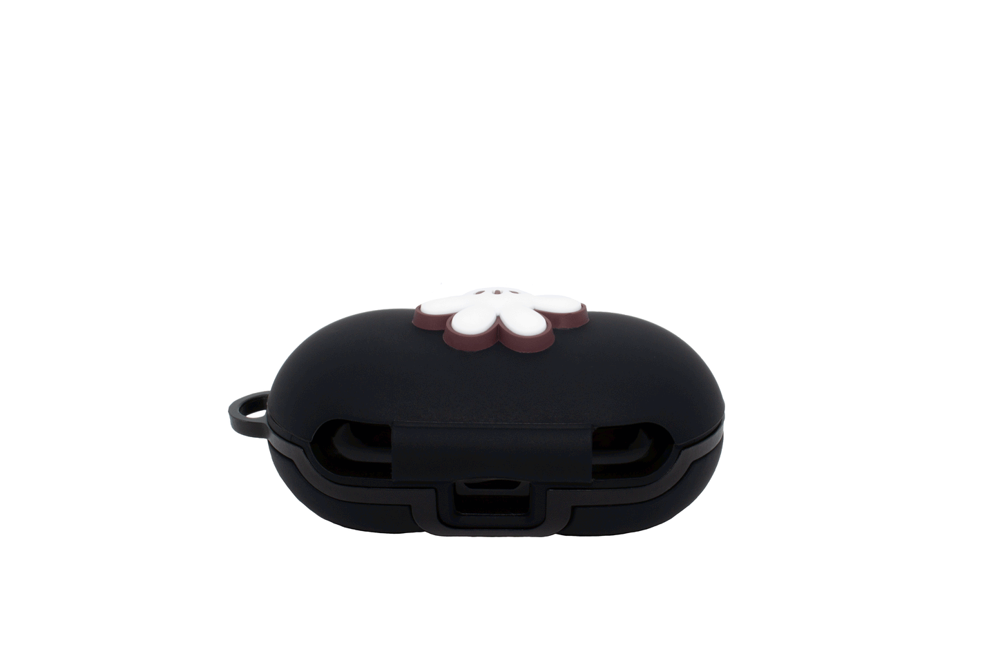 Black Glove Galaxy Buds Case (Gold Ring + Accessories Included)