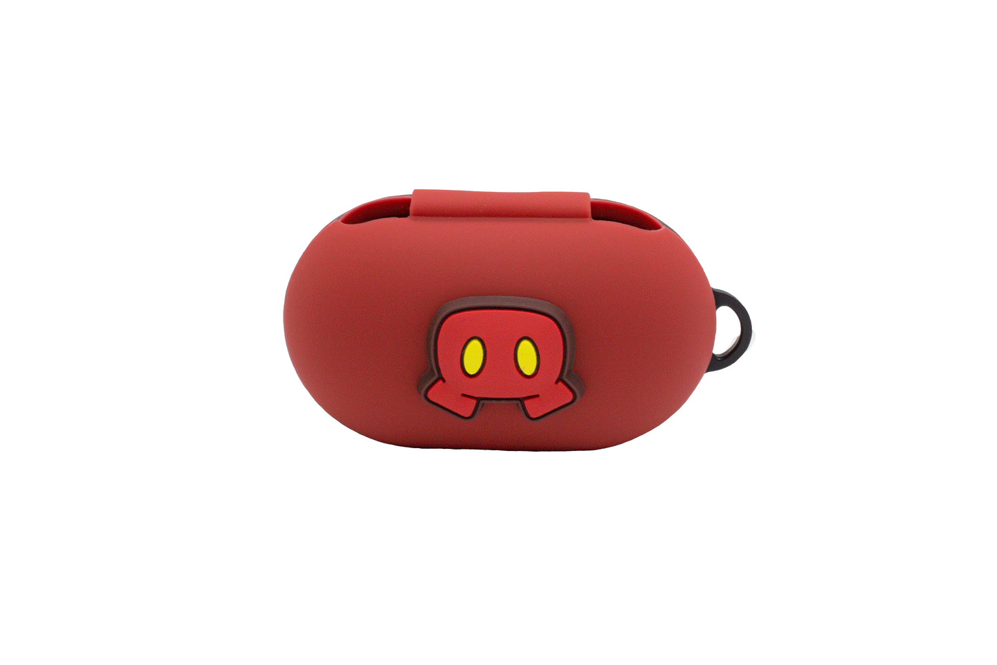 Red Pants Galaxy Buds Case (Gold Ring + Accessories Included)