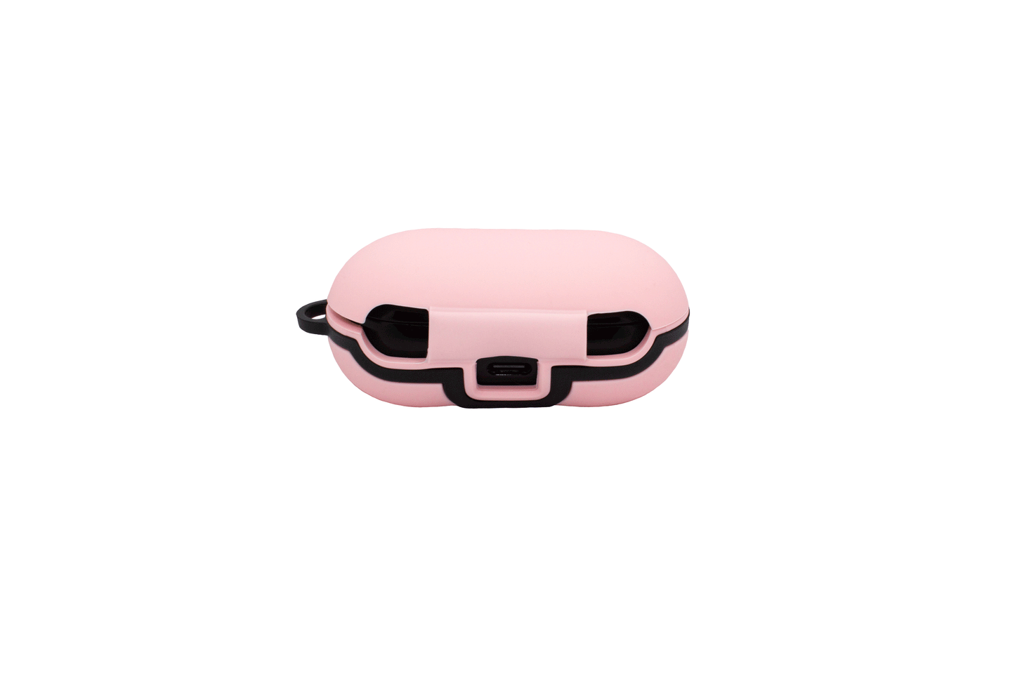 Pretty Pink Galaxy Buds Case (Pink Fur Ball clip included)